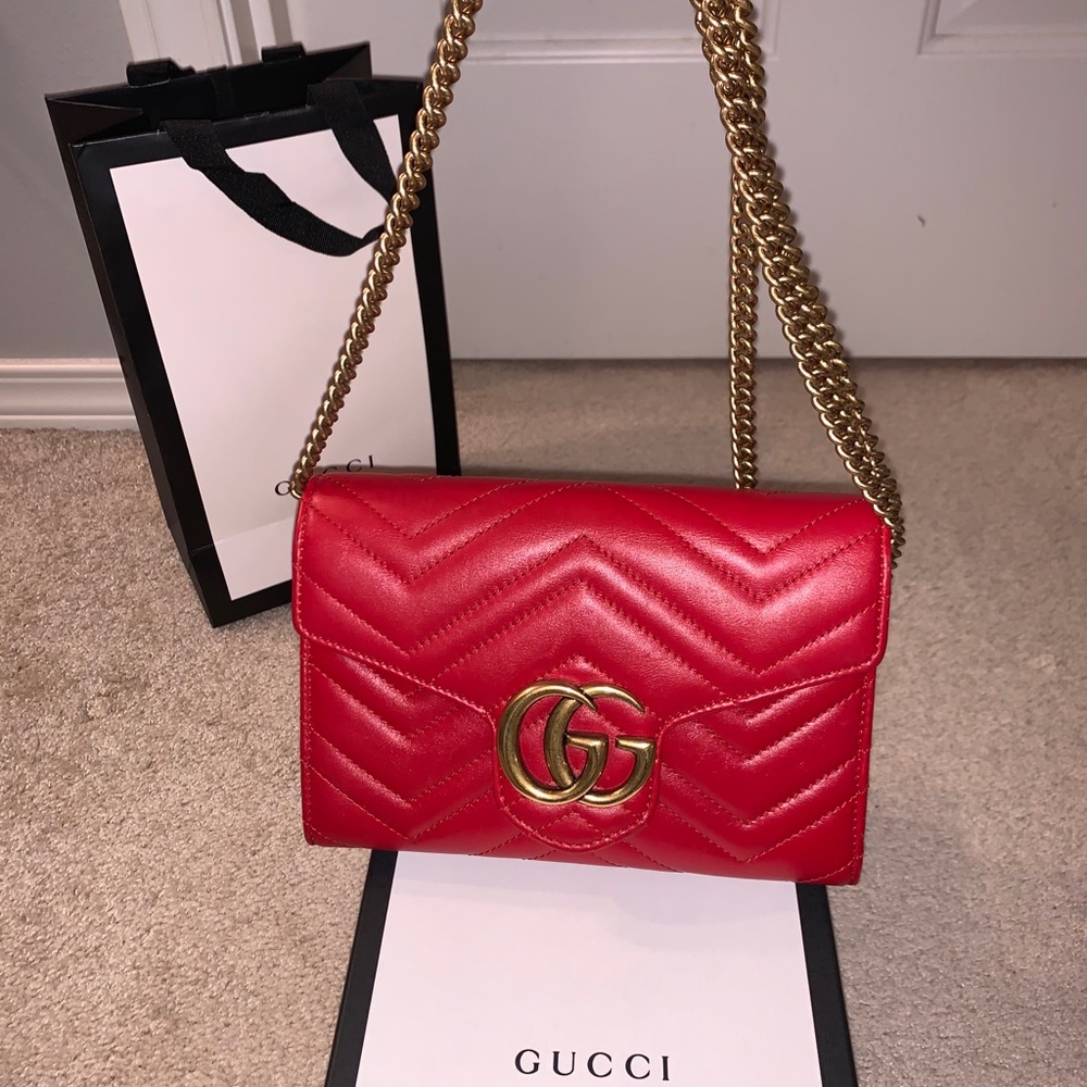 GG Marmont matelassé mini bag - Picture 5 of 11